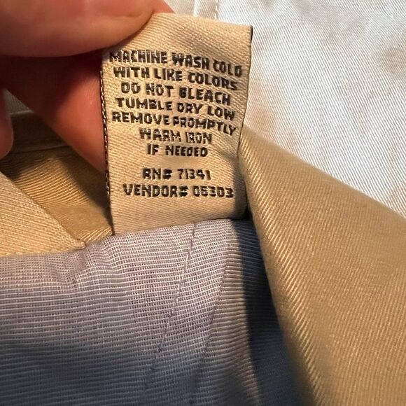 L.L. Bean mens beige blazer. Size 42 tall - Picture 4 of 12